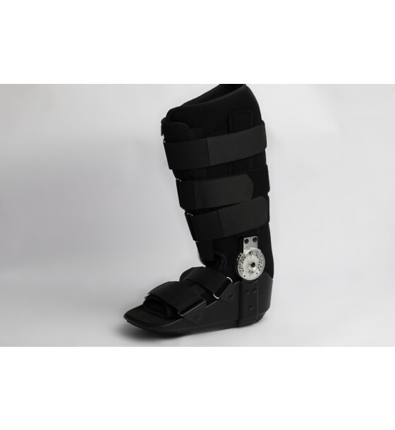 Articulated walking shoe