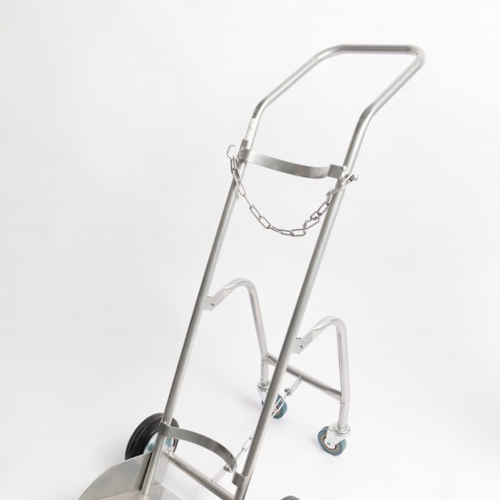 اسطوانة اكسجين مع العربه صيني