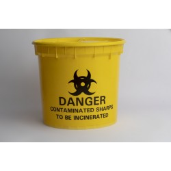 Medical waste container 12 l