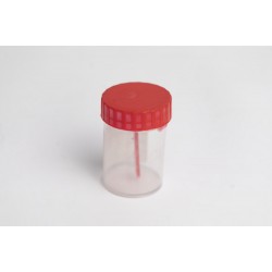 Biomaterial cap with a spoon,    sterile, disposable 60 ml Biomaterial cap with a spoon,    sterile, disposable 60 ml