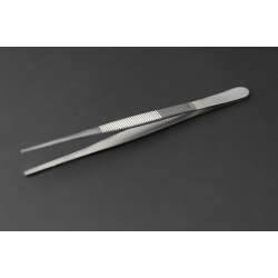 Long forceps tweezers curved