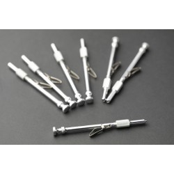 Metal medical manual needle