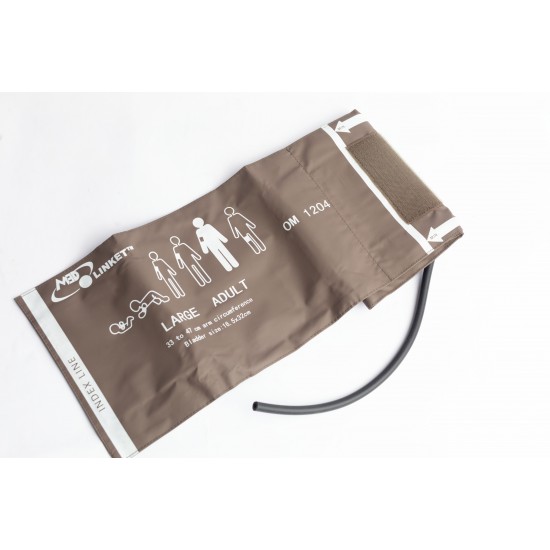 كف ضغط الدم ، أنبوب واحد XXL