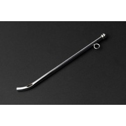 Metal surgical instrument catheter