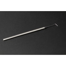 Curved dentist explorer