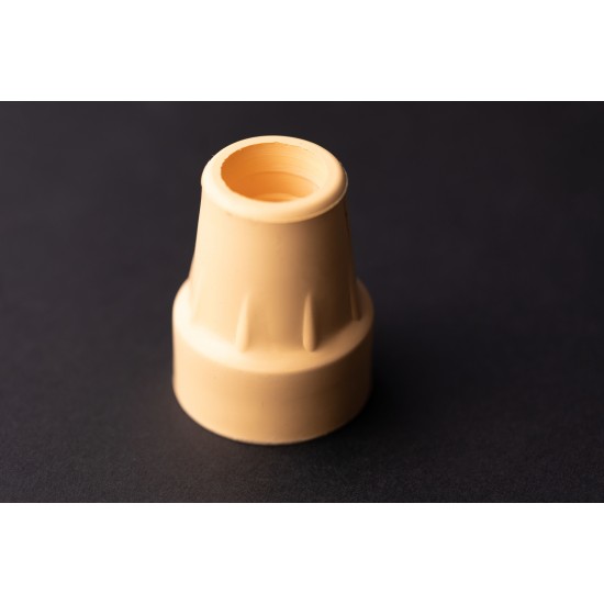 رأس العكاز الطبية باللون الأصفر