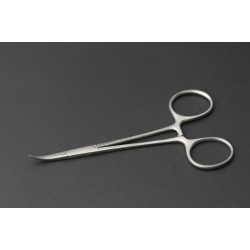 Curved mosquitto forceps 10 cm curve