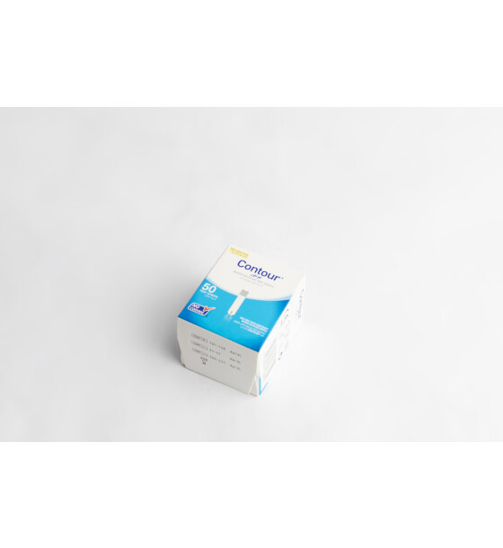 أشرطة الاختبار لجهاز اختبار جلوكوز الدم من نوع كونتور