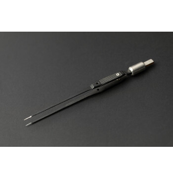Long forceps tweezers str 12 with tooth jermany