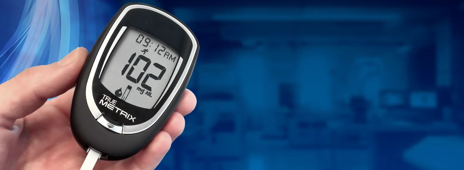 Digital blood glucose meter